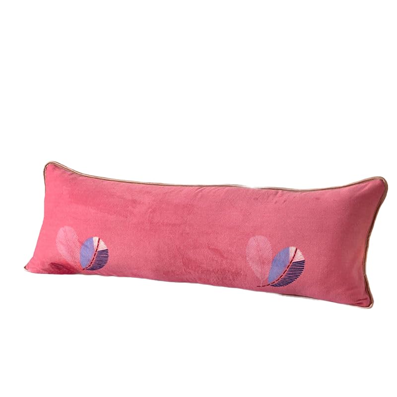 48cmX120/150/180cm Fundas De Almohada De Terciopelo De Leche De Tamaño Doble Funda De Almohada Simple Y Opulenta Fundas De Almohada Suaves De Piel Sintética para Cabello Y Piel