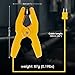 Temperature Clamp HVAC K-Type Thermocouple Thermometer Lead Probe Pipe Clamp Multimeter Sensor Jaw Clip Plumbing Clamp