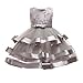Produktbild Moneycom Festliches Kleid für Baby, Mädchen, Prinzessin, Brautjungfer, Hochzeitskleid, Geburtstagskleid Gr. 2-4 Jahre, grau