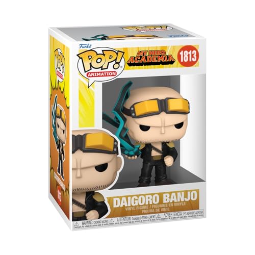 Funko Pop Animation: My Hero Academia (MHA) - Daigoro Banjo - (Black Whip) - Collectable Vinyl Figure - Gift Idea - Official Merchandise - Toys for Kids & Adults - Anime Fans