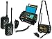 Produktbild ISO TRADE Funkgeräte Set Walkie Talkie Militär Zentrale mit Mic + 2 Handfunkgeräte Kinder #6499