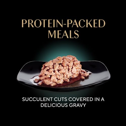 image for Sheba Perfect Portions Wet Cat Food Cuts in Gravy, with Sustainable Sa