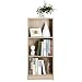 VASAGLE Libros con 3 Compartimientos, Librería, Estantería de Archivo para Sala de...