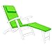 Verde Lime impermeabile sdraio con cuscino per sedia a sdraio poltrona da giardino