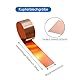 Uxney kupferband Kupferblechrolle, Kupferblech 1000 x 50 x 0.3 mm, anwendbar für verschiedene Hausreparatur- und Heimwerkerprojekte