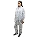 AMMEX Coveralls - 35 gsm (grams per square meter) Spun-bond Polypropylene, XXXL - 25/case