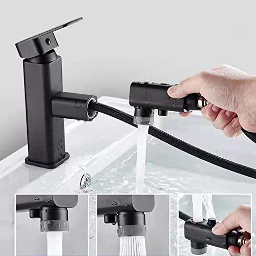 Robinet de lavabo douchette extractible mitigeur cuisine évier bain