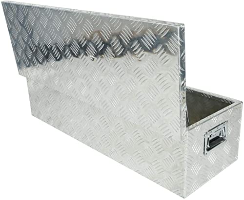 39 Inch Heavy Duty Aluminum Tool Box Chest Box Pick Up Truck Bed Trailer Toolbox Storage With Lock Keys,Silver #TOP1