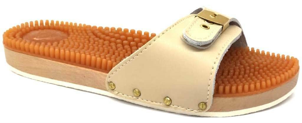 Zoccoli Da Uomo Mauri - Ciabatte In Legno Mod. Pioli, Fatte In Italia