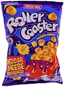 Jack'n Jill Jack N Roller Coaster Cheddar Cheese Flavored Potato Rings 85 g