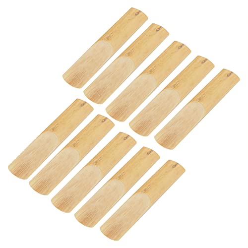 Saxophone Reeds 2 tenor, Tenor Saxophone Reeds,Tenor Sax Reeds,Tenor Saxophone Reeds 2.010Pcs Tenor Saxophone Reeds Musical Instrument Accessories For Beginners Wood Color