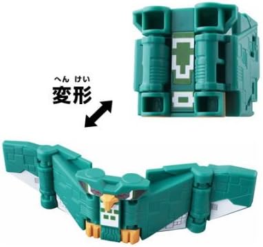 Amazon 動物戦隊ジュウオウジャー 可動変形ジュウオウキューブ Ex 4 キューブフクロウ 単品 カプセル玩具 おもちゃ