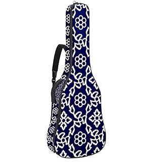 Hondank Housse de transport étanche pour guitare avec bandoulière réglable Motif forêt de sapin avec montagnes… - Les Beatles, Paul McCartney, John Lennon, RIngo Starr, George Harrison