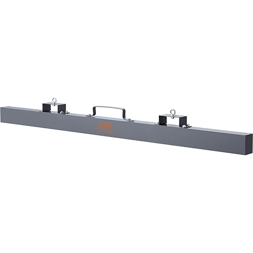 Miniatura 11 de VEVOR - Barredora magnética de 72 pulgadas para colgar con imán de 105 libras, barredora magnética para carretilla elevadora, imanes industriales,