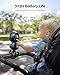 SLENPET Astronaut Portable Stroller Fan, Baby-Safe Clip-on with Detachable Flexible Tripod, Rechargeable Battery-Operated, 3-Speeds, 270° Rotation - Ideal for Car Seats, Cribs, Treadmills, Travel