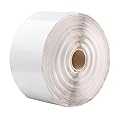 LLPT RV Roof Tape Butyl Flex Sealant White 4” x 50 Ft Roof Seam Patch Vents Skylights EPDM Rubber Sealing Weatherproof for Window RV Repair Boat Vent Trailer Camper Motorhome (SV504)