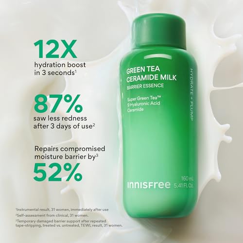 Image of Innisfree Green Tea Ceramide Milk and Seed Skin- Toner