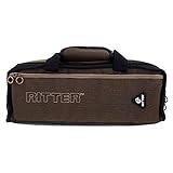  Ritter Session 7 - Funda para flauta travesera con patas de Ut, color marrón