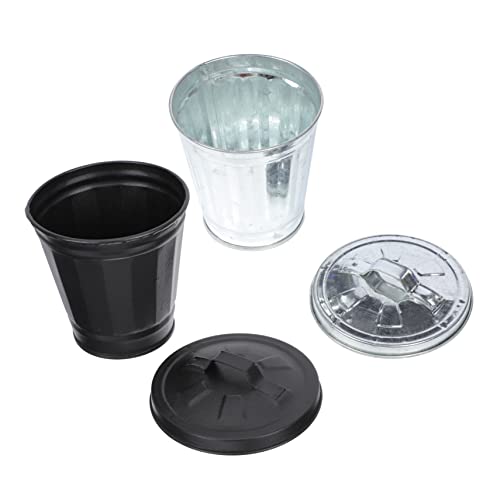 Set de 2 canecas clásicas mini para escritorio miniatura 1