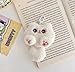Dhdfisd Cute Cat Plush Keychain Kawaii Cartoon Inspired Cat Bag Charm Car Key Handbag Wallet Charm for Women Christmas Gift(White plush)