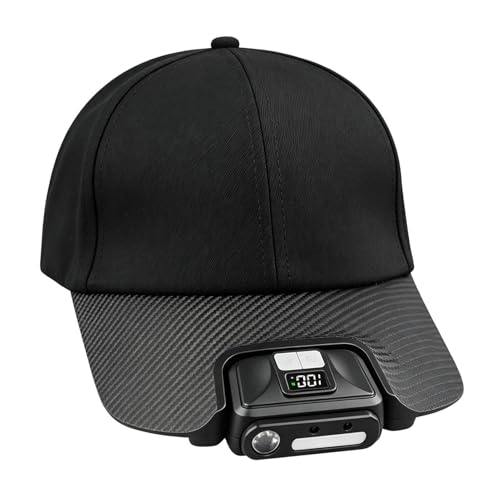 Lámpara de clip recargable para gorra y frontal de camping para senderismo