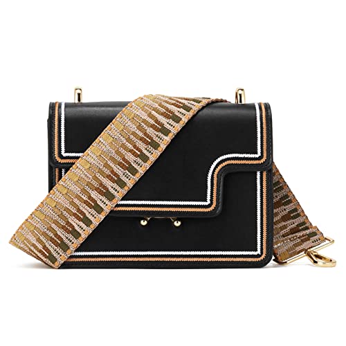 Image of ZOOEASS Wide Shoulder Strap Adjustable Replacement Belt Crossbody Canvas Bag Handbag