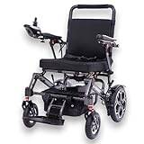 Ultra Lightweight Electric Wheelchair Folding Compact Aluminium Powerchair 20kg Travel Transit Supplied by Free To Be Mobility Equipment Carbon Effect