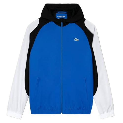 Lacoste Sport Herren Bh9272 Parkas & Jacken, Marineblau/Schwarz/Weiß, S Lacoste Sport Herren Bh9272 Parkas & Jacken, Marineblau/Schwarz/Weiß, S