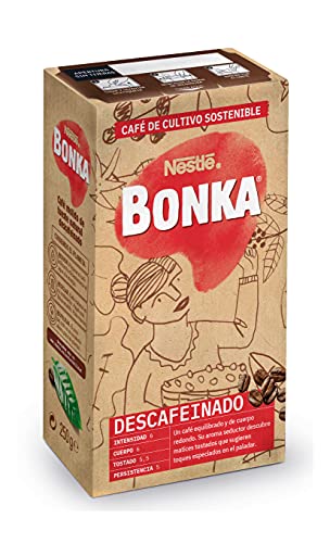 Bonka Café Molido Descafeinado 250 g - 8 paquetes - Imagen 4