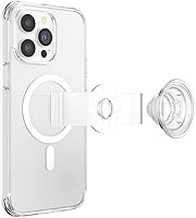 Vista 17 de PopSockets iPhone 14 Plus Case with Phone Grip and Slide Compatible with MagSafe, Phone Case for iPhone 14 Plus, Wireless Charging Compatible - Pink