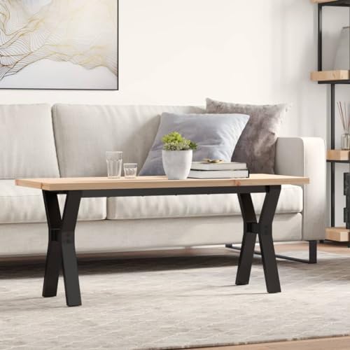 Table basse rétro robuste contre le manque de place et la fragilité
