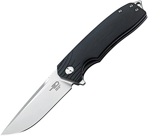 Bestech Knives Folding Knife with D2 Blade G10 Handle Ball Bearing Tactical Survival Hunting EDC Knifes with Clip