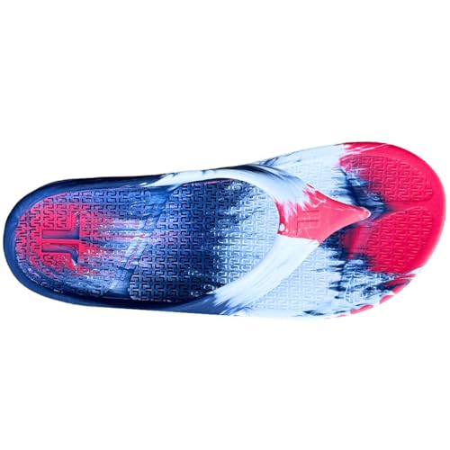 TELIC Unisex Energy Made in USA Pillow-Soft, Supportive, Lightweight, Waterproof Arch Support Flip Flops for Beach & Pool2