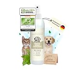 Animalea – TESTURTEIL SEHR GUT Dentalspray für Hunde & Katzen -150 ml Jahresvorrat – 100% natürlich, effektiv gegen Zahnstein, Mundgeruch - zur Zahnreinigung, frischer Atem - Zahnpflege Hund