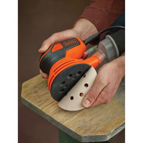 BLACK+DECKER Orbital Sander, 5-inch Disc Sander, Corded (BDERO600) - image 8