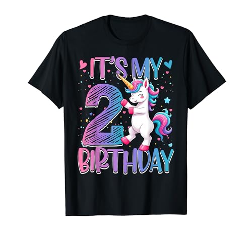 It�fs My 2nd Birthday Unicorn Outfit for 2 Year Old Girls T�V���c