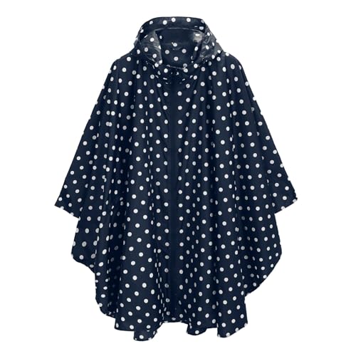 Chubasquero mujer con letras poncho de lluvia ligero transpirable ciclismo