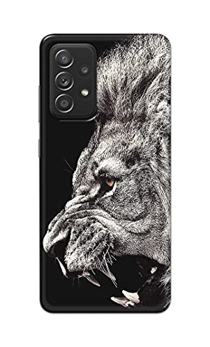 Image of Roaring Lion Hard Back Case Cover for Samsung Galaxy A52 / A52 5G (6.5 inch) Back Cover -(J5) VNS2225