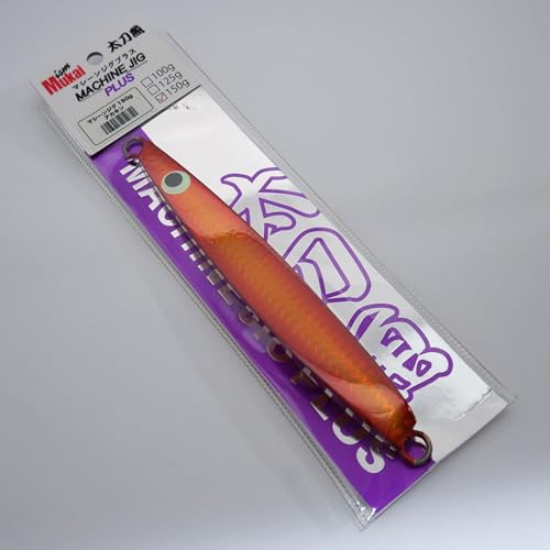 JCtBbVO(Mukai Fishing) WO MACHINE JIG PLUS 125gE120o^150gE130o  (AJL, 130o)