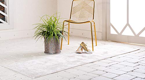 Unique Loom Sofia Collection Traditional Vintage Area Rug, 2' 2" x 3', Black/Gray - Image 5