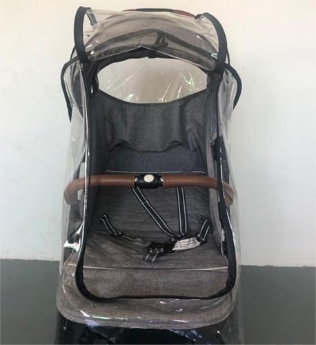 Universal Stroller Rain Cover, Clear - Image 4