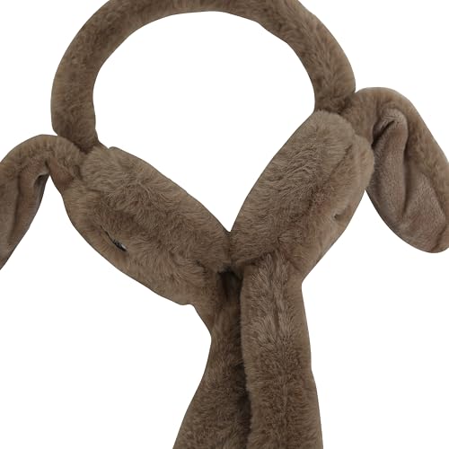 Image of FabSeasons Soft & Warm Winter Ear Muffs | Plush Faux Fur Ear Warmers for Cold Weather | Lightweight & Cozy Ear Protection