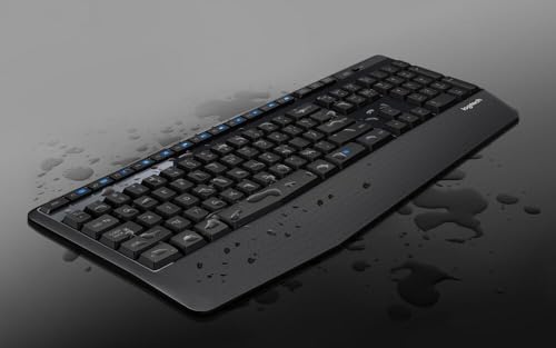 Logitech K345 Full Size Wireless Keyboard with Palm Rest for PC, Laptop — view 4