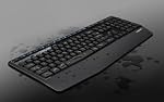 Logitech K345 Clavier sans fil - Clavier complet avec Palm Rest, 2.4 GHz Sans fil USB Récepteur - pour PC, portable