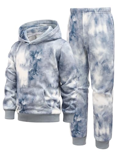 Arshiner Pullover Hoodie and Sweatpants Suit for Boys Girls 2 Piece Outfit Fashion Sweatshirt Set