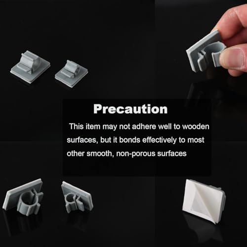 Paquete de 10 abrazaderas adhesivas para tubos RO de 3/8 pulgada, para filtros de agua miniatura 3