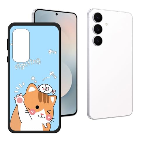 GUYAHANYER �K�p���� Samsung Galaxy S25 FE �p�̃J�o�[ �A�\�t�g�V���R�[��TPU�\�t�g�P�[�X�o���p�[�V�F���v���~�A���ی�P�[�X���J�o�[ �p�� �K�p���� Samsung Galaxy S25 FE (6.7") - LH78