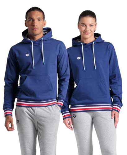 Sweatshirt à capuche mixte Arena hoodie coton fleece pullover regular