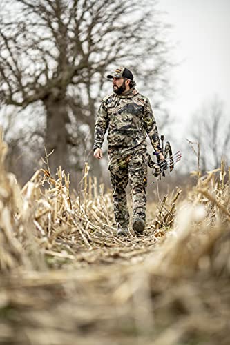 Nomad Men's Standard Utility Hoodie | Mid-Weight Water Resistant Hunting Fleece, Mossy Oak Droptine Camo, Large #TOP2