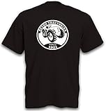 T-Shirt Klassiker von B&C bedruckt mit unserem Motiv in der Bildansicht - 185 g/m², 100% Baumwolle  - Kurzärmliges T-Shirt aus ringgesponnener Baumwolle - Regular Fit, Single Jersey, einlaufvorbehandelt  - Rundstrickware, Rundhals, doppelt gelegt  - 1x1 geripptes Halsbündchen mit Elasthan